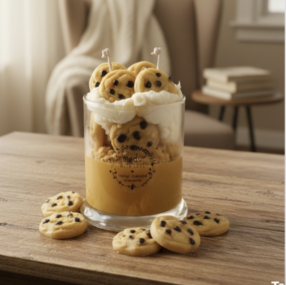 Cookie Dessert Scented Candle Handmade Gifts